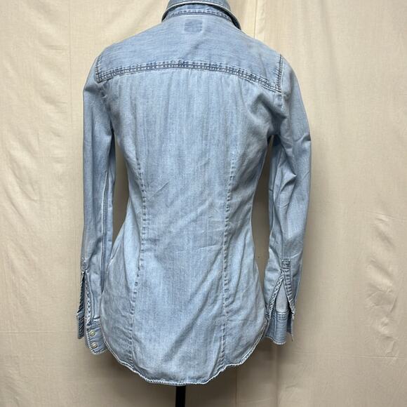 J.Crew Denim Shirt - Picture 2 of 4